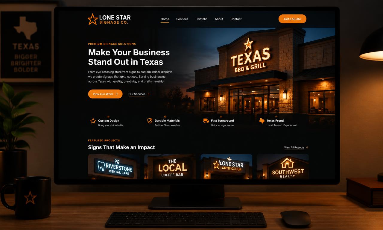 Texan Signs